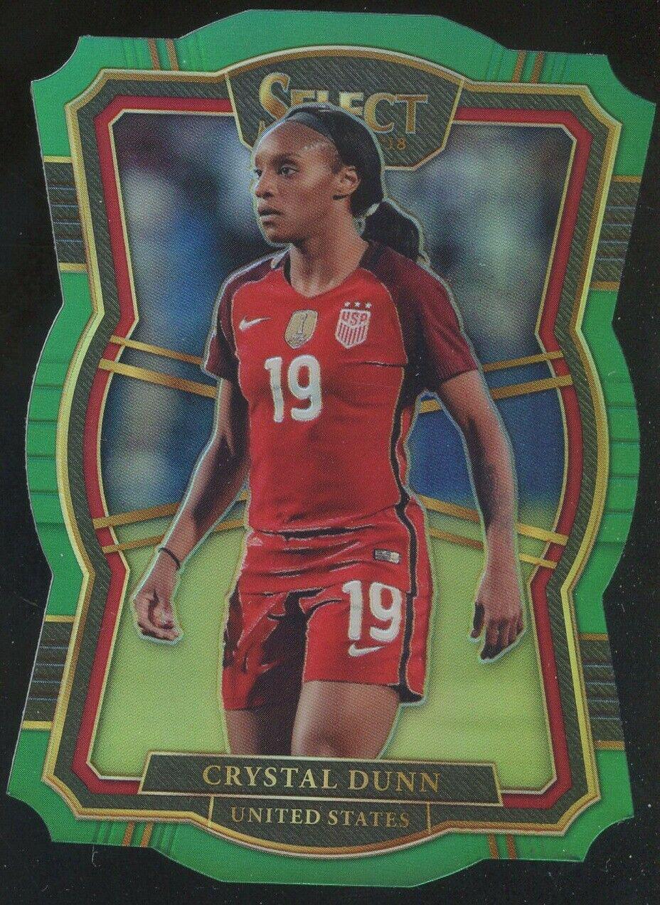 Crystal Dunn [Green Die Cut] #177