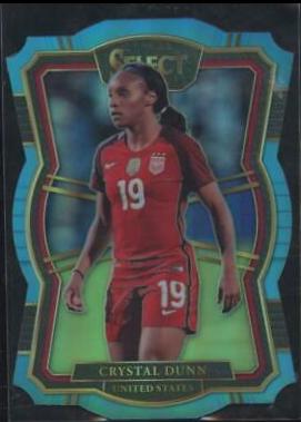 Crystal Dunn [Light Blue Die Cut] #177