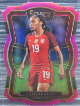 Crystal Dunn [Pink Die Cut] #177