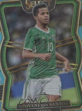 Giovani Dos Santos [Light Blue Die Cut] #184