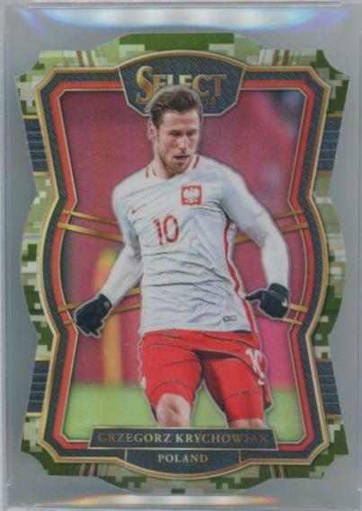 Grzegorz Krychowiak [Camo Die Cut] #142