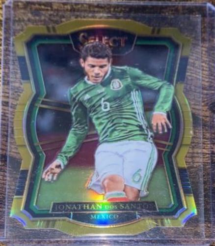 Jonathan dos Santos [Gold Die Cut] #198