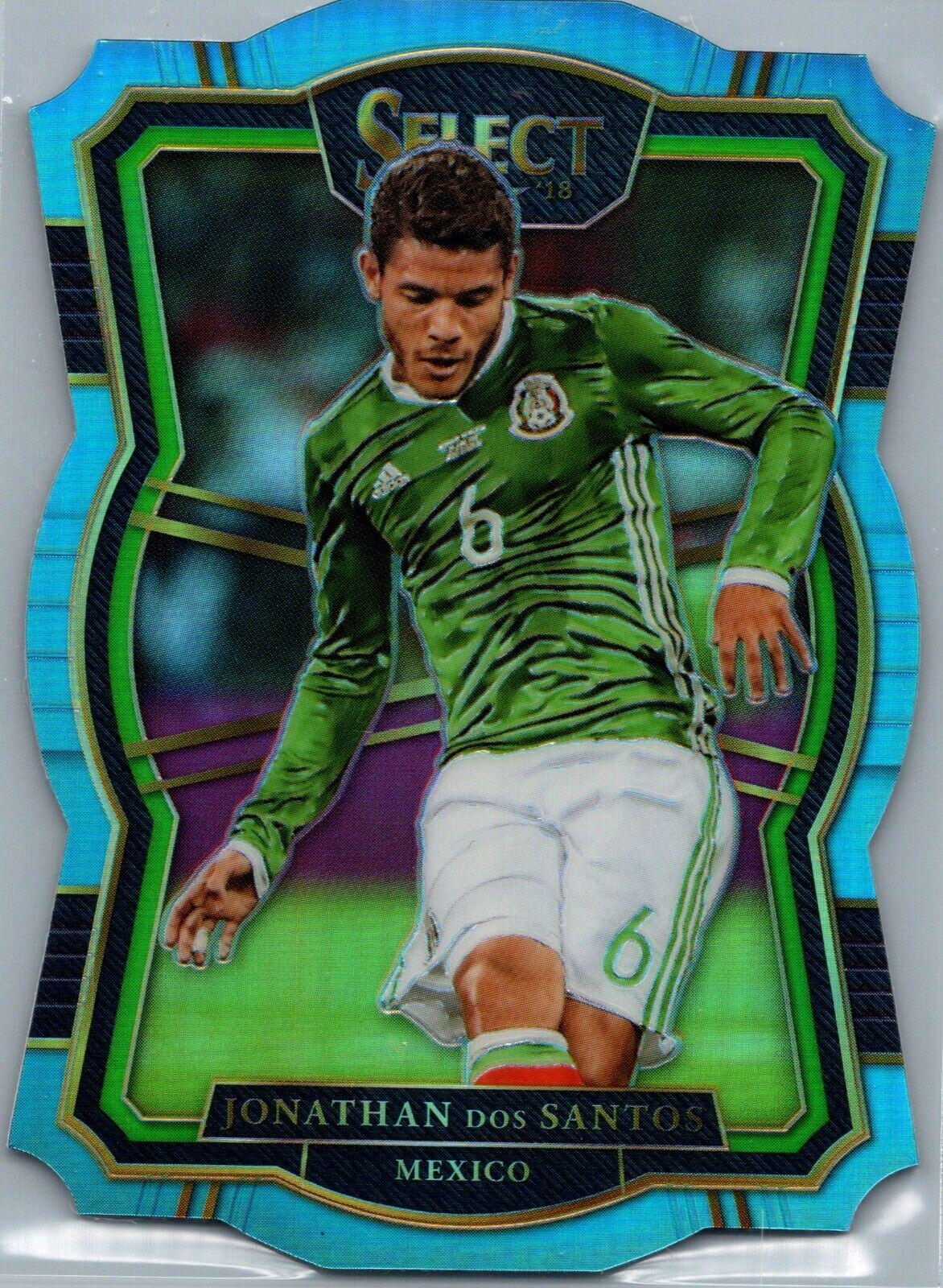 Jonathan dos Santos [Light Blue Die Cut] #198