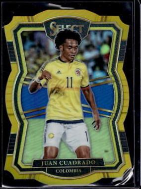 Juan Cuadrado [Gold Die Cut] #136