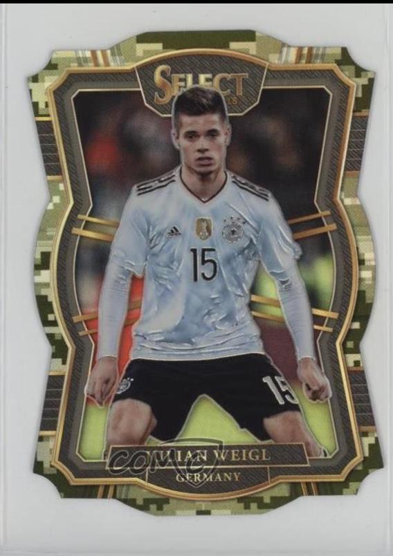 Julian Weigl [Camo Die Cut] #149