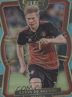 Kevin De Bruyne [Light Blue Die Cut] #122