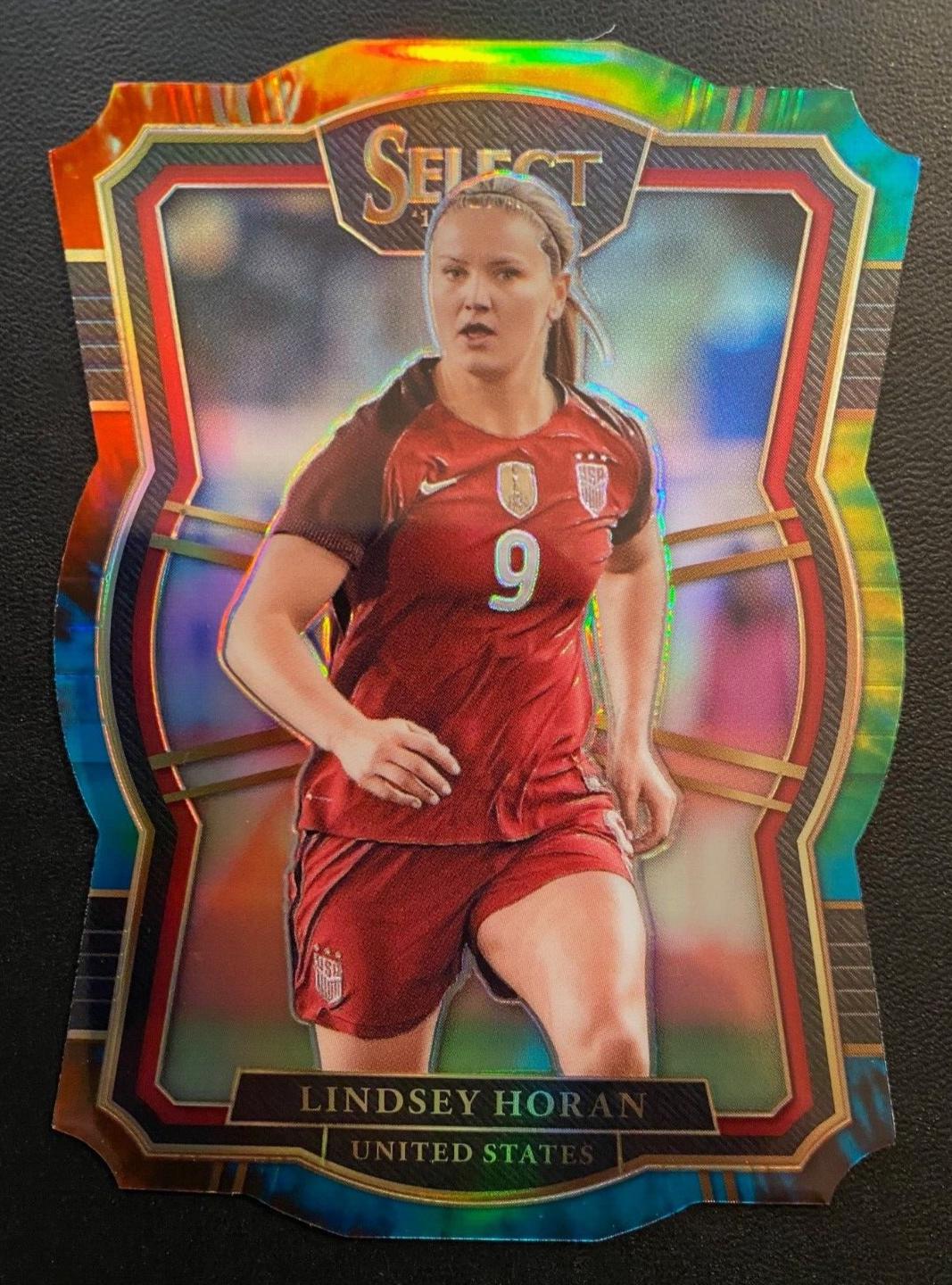 Lindsey Horan [Tie Dye Die Cut] #129