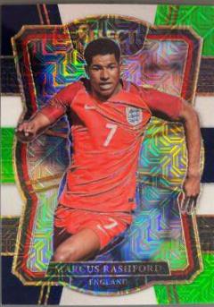Marcus Rashford [Green Die Cut] #130