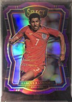 Marcus Rashford [Purple Die Cut] #130
