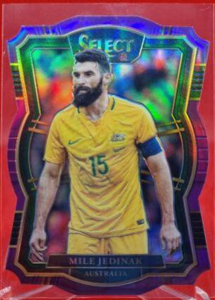 Mile Jedinak [Purple Die Cut] #112