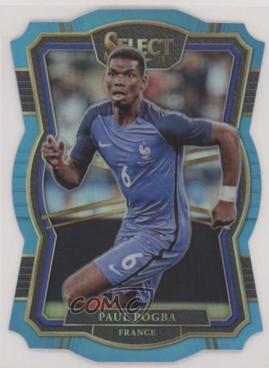 Paul Pogba [Light Blue Die Cut] #166