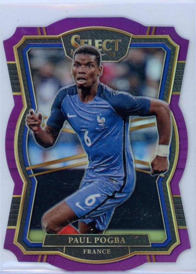 Paul Pogba [Purple Die Cut] #166
