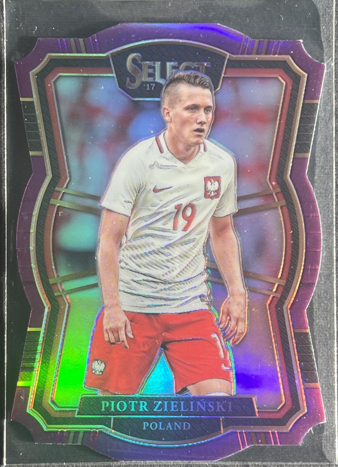 Piotr Zielinski [Purple Die Cut] #104