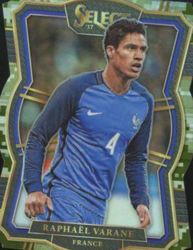 Raphael Varane [Camo Die Cut] #186