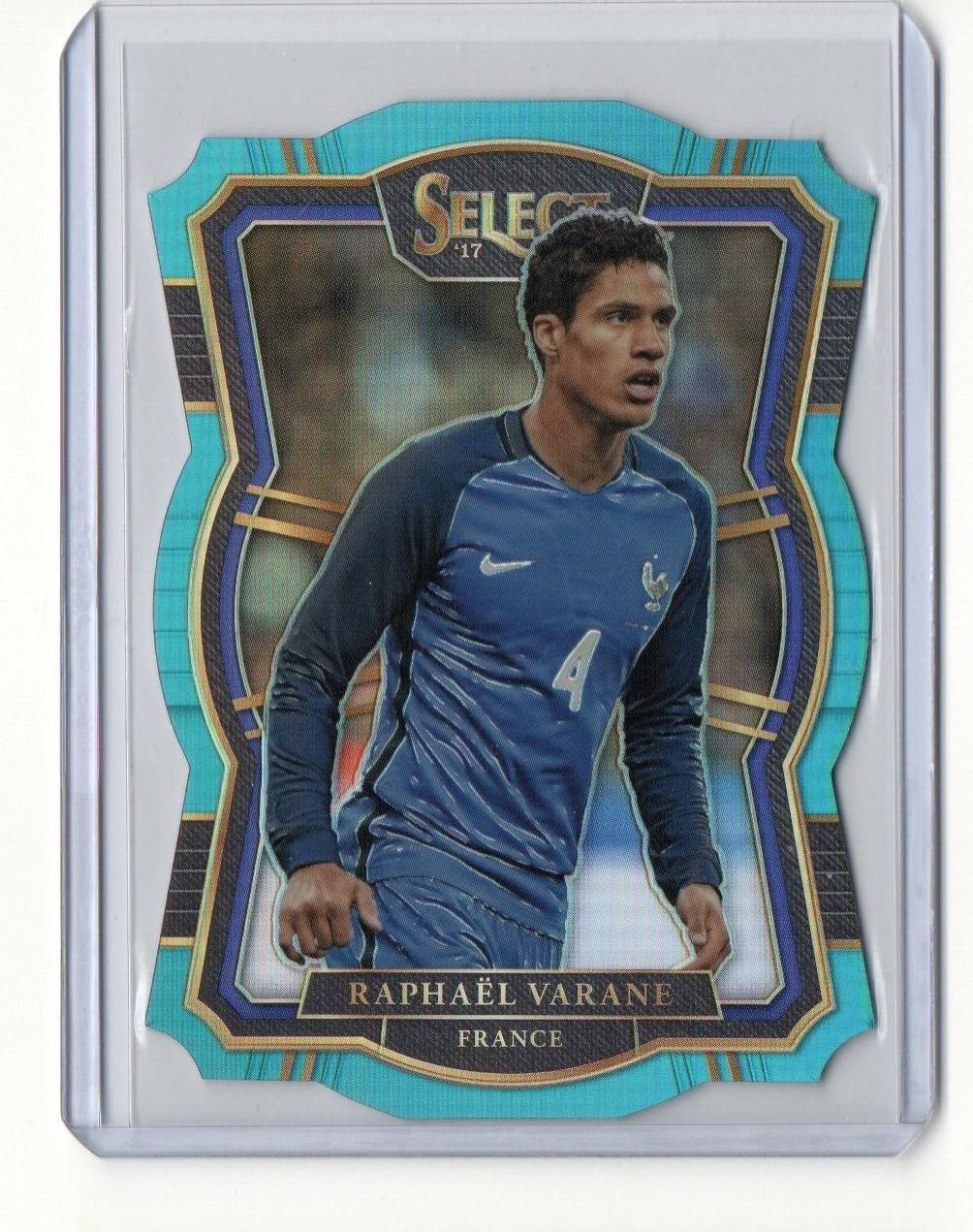 Raphael Varane [Light Blue Die Cut] #186