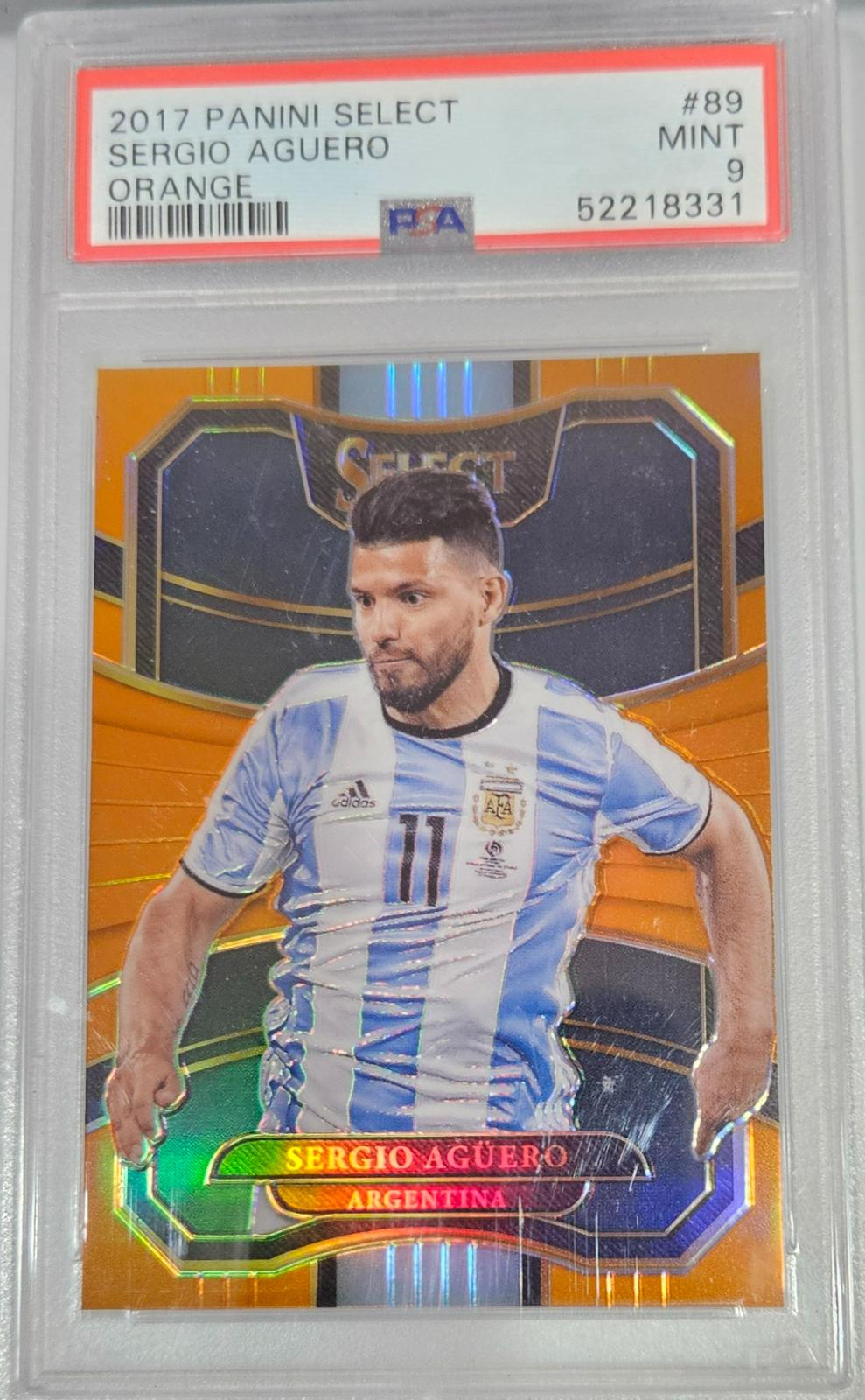 Sergio Aguero [Orange] #89