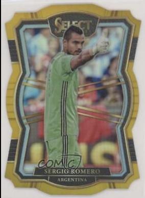 Sergio Romero [Gold Die Cut] #113