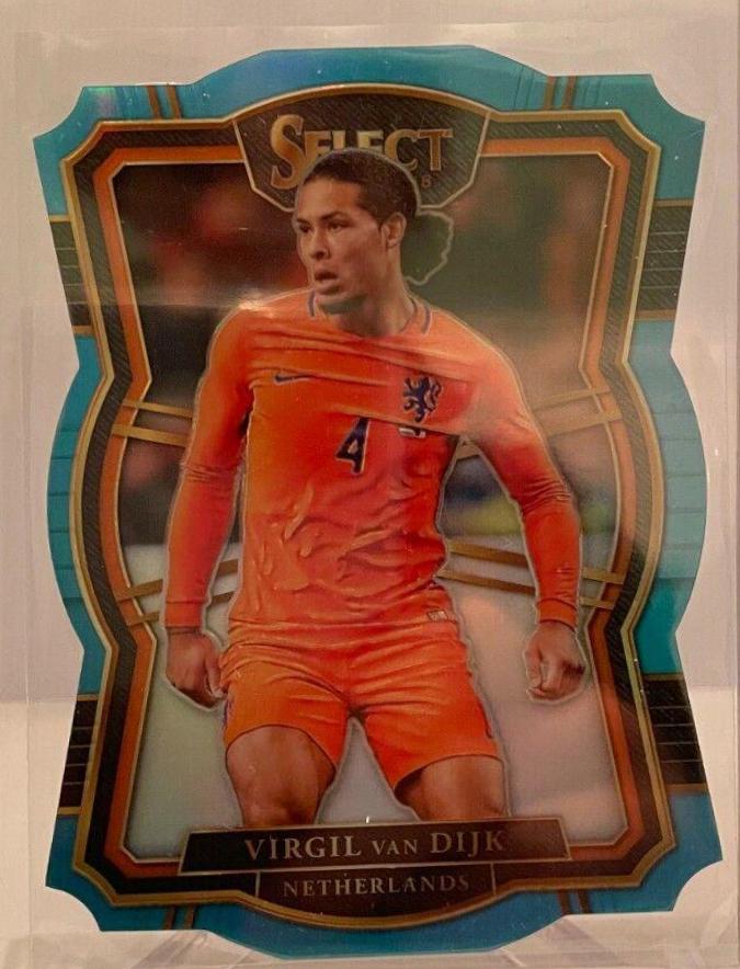 Virgil van Dijk [Light Blue Die Cut] #128