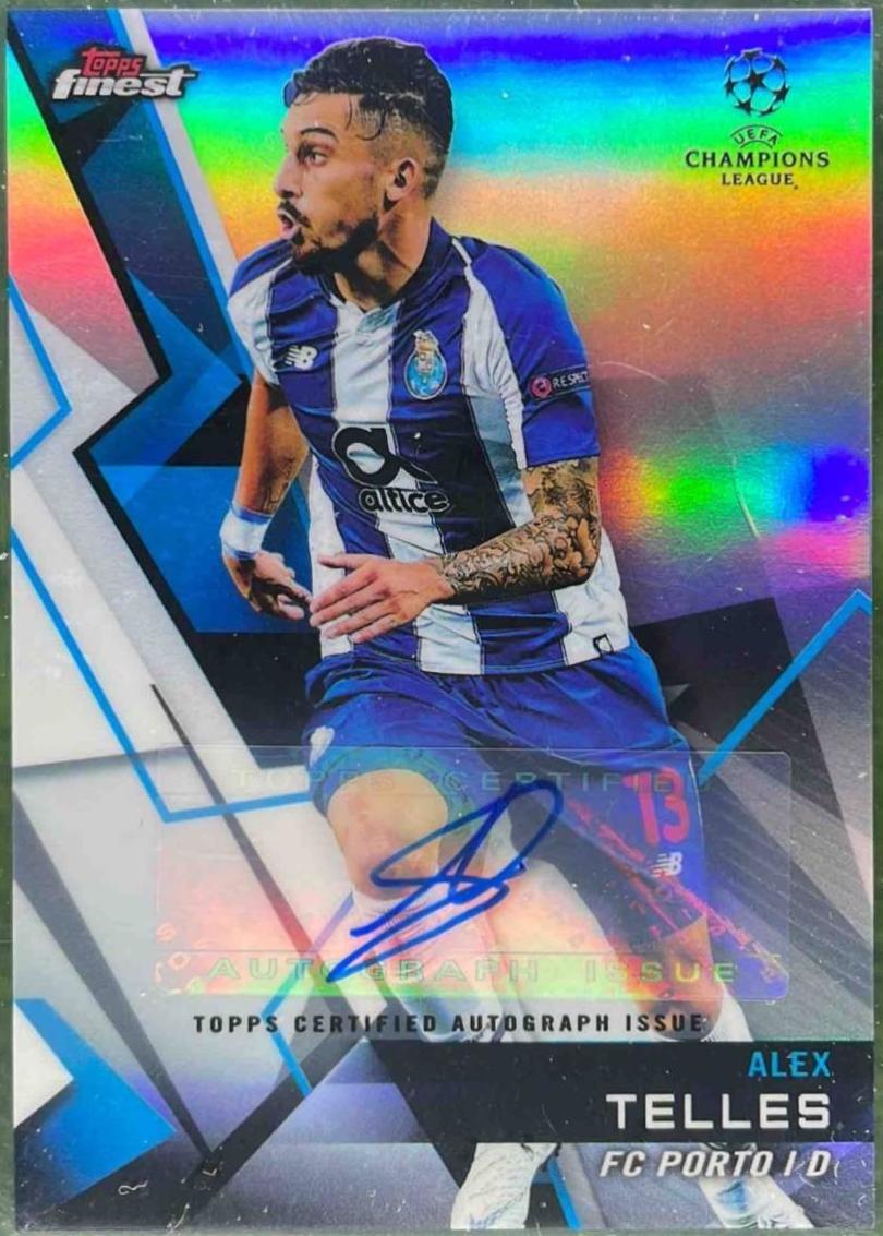 Alex Telles [Autograph Red Wave Refractor] #92