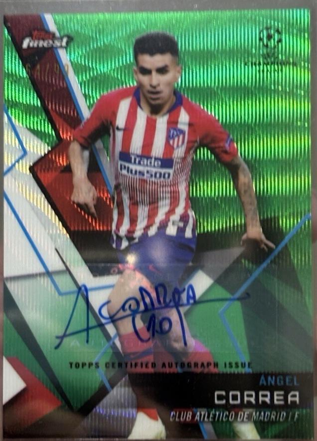 Angel Correa [Autograph Green Refractor] #62
