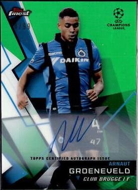 Arnaut Groeneveld [Autograph Green Refractor] #5