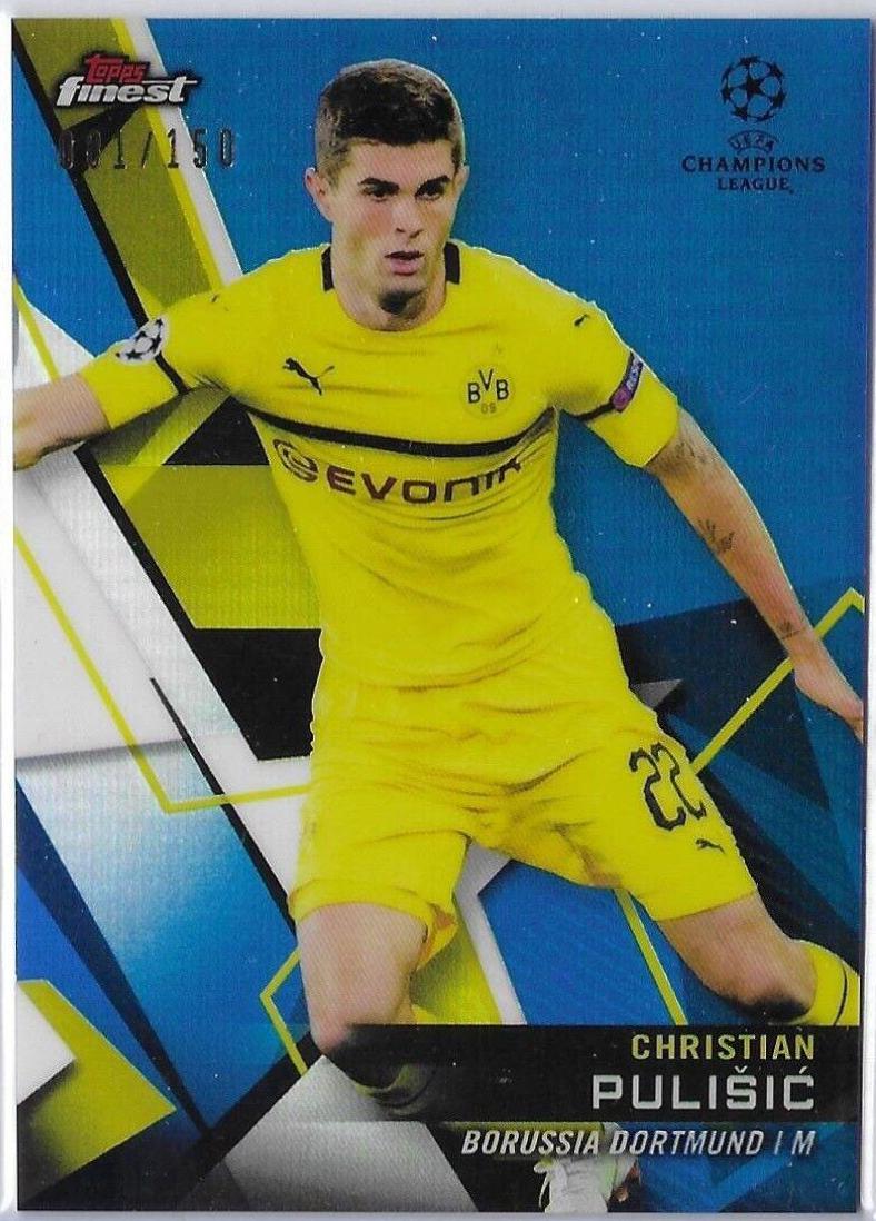 Christian Pulisic [Blue Refractor] #90