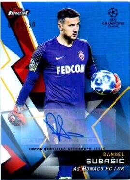 Danijel Subasic [Autograph Blue Refractor] #29