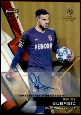 Danijel Subasic [Autograph Gold Refractor] #29