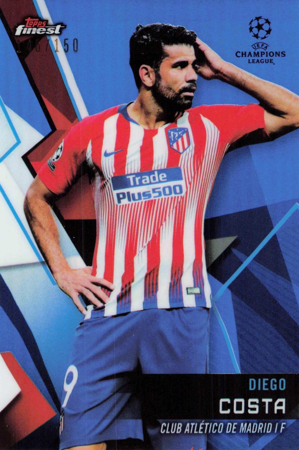 Diego Costa [Blue Refractor] #89
