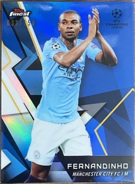 Fernandinho [Blue Refractor] #6