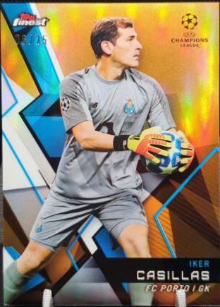 Iker Casillas [Orange Refractor] #39