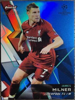 James Milner [Blue Refractor] #82