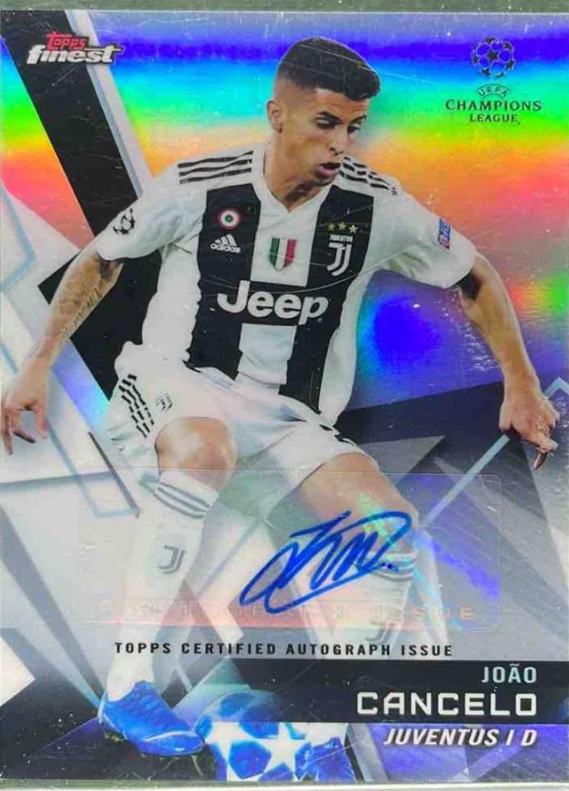 Joao Cancelo [Autograph Red Wave Refractor] #24