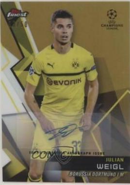 Julian Weigl [Autograph Gold Refractor] #18