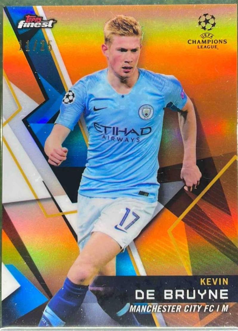 Kevin De Bruyne [Orange Refractor] #25