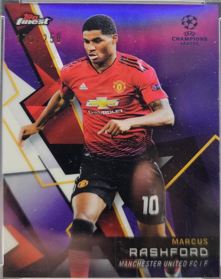 Marcus Rashford [Purple Refractor] #96