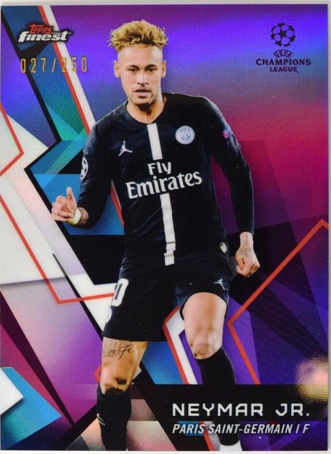 Neymar Jr. [Purple Refractor] #75