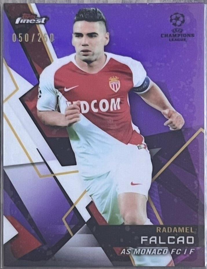 Radamel Falcao [Purple Refractor] #12
