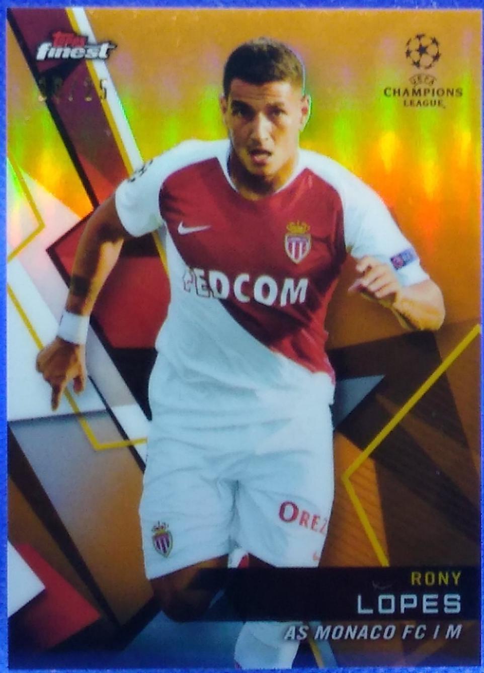 Rony Lopes [Orange Refractor] #30