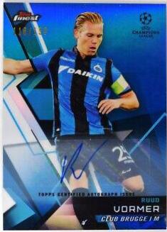 Ruud Vormer [Autograph Blue Refractor] #51