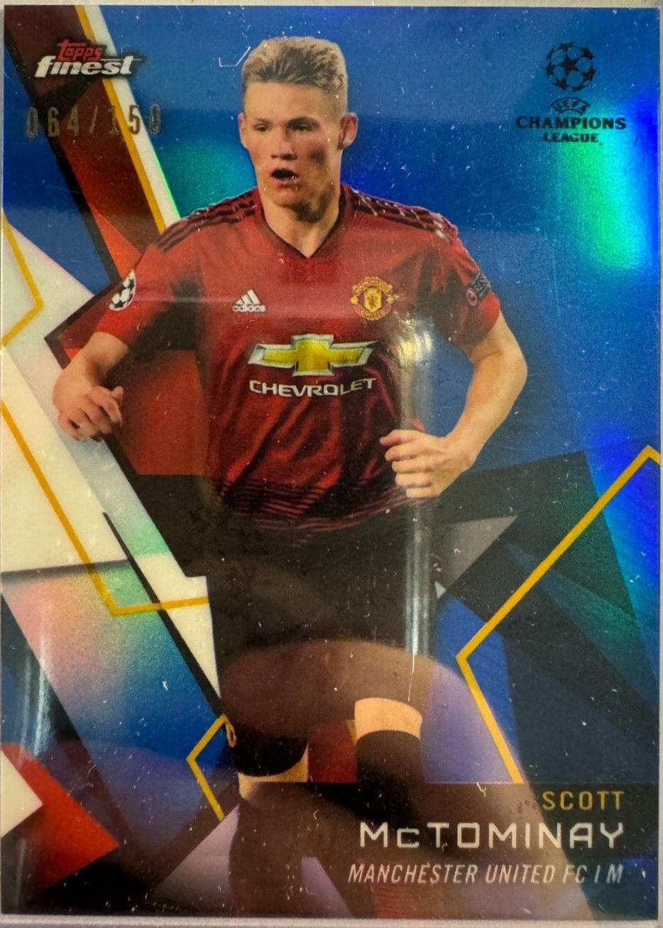 Scott McTominay [Blue Refractor] #16