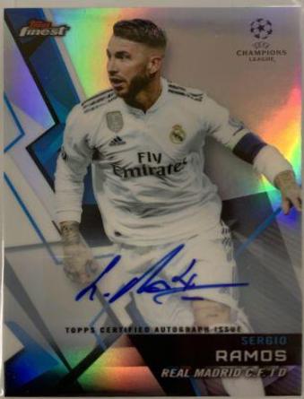 Sergio Ramos [Autograph Red Wave Refractor] #2