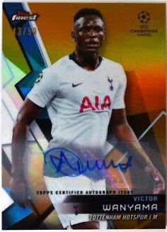 Victor Wanyama [Autograph Gold Refractor] #13
