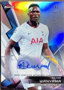 Victor Wanyama [Autograph Red Wave Refractor] #13