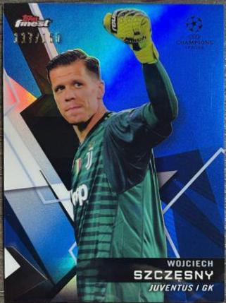 Wojciech Szczesny [Autograph Blue Refractor] #76