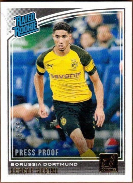 Achraf Hakimi [Press Proof Canvas] #181