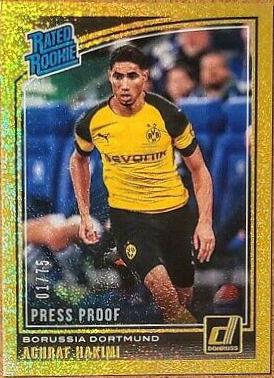 Achraf Hakimi [Press Proof Gold] #181