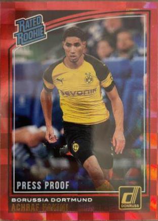 Achraf Hakimi [Press Proof Red] #181