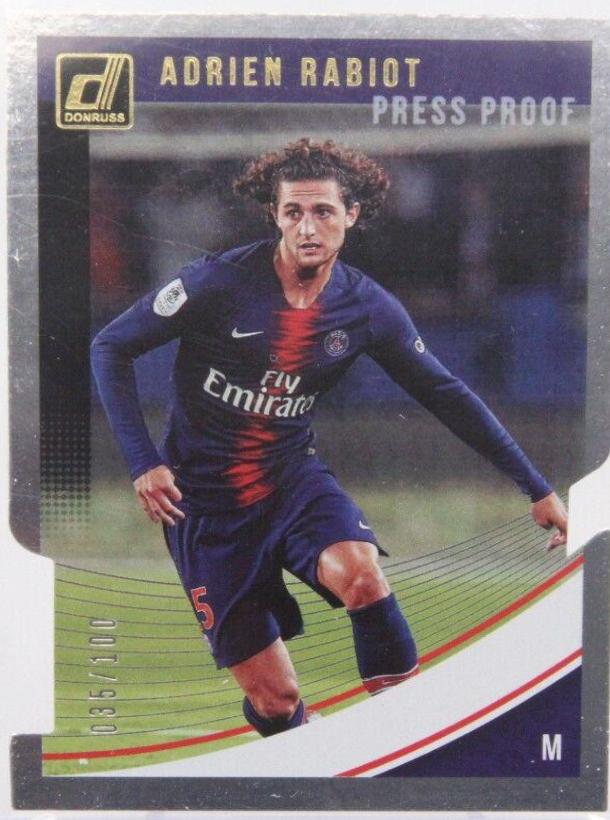 Adrien Rabiot [Press Proof Die Cut] #55