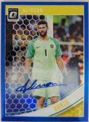 Alisson [Optic Autograph Blue] #110